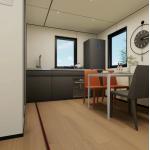 Fast Installation 20FT Expandable Container House 40 Year Lifespan 6t Weight