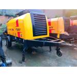HBT6013C-5 Used Concrete Trailer Pump ISO9001 RoHS Certificated for sale