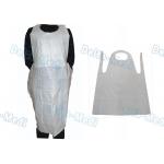 Adult Medical Plastic Products Waterproof LDPE / HDPE Apron For Food Industry for sale