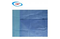 China Non Woven Disposable Pelviscopy Laparoscopy Drape Pack Blue supplier