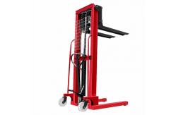 China Hand Stacker 1000kg Load Mini Manual Lift Pallet Stacker supplier