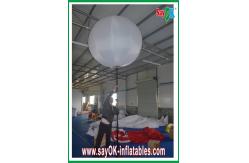 China Showing Inflatable Stand Ball 190T Nylon Cloth With Logo Printing supplier