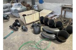 China ANSI Steel Pipe Fittings SCH80 90 Degree Long Radius Elbow For Connect supplier