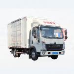SINOTRUK   Single Row  Van Truck  Freight Train Wagon Deliver Truck for sale