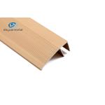 6063 Aluminium Floor Edge Trim Anodized 0.5mm - 2mm Thickness Elegant For Home Decoration for sale