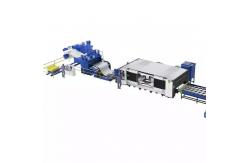 China Zigzag Automatic Stainless Steel Coil Sheet Plate Punching Line Circle Blanking Auto Feeder supplier