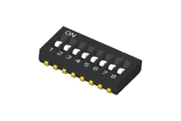 1.27mm J Lead Half Pitch Dual Inline Package DIP Switch
