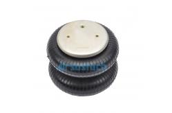China 1/4NPTF Air Inlet Double Convoluted Industrial Air Springs Replaces Taurus KF218-6910 supplier
