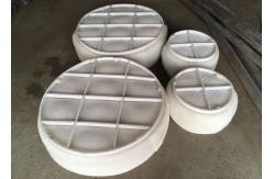 China PTFE Knit Mesh Demister Mist Eliminator 900 Mm In Round Shape supplier
