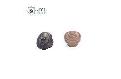 China Zinc Alloy Zamac Liquor Bottle Caps Electroplating Metal Round supplier