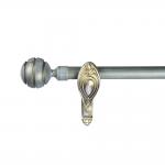 Coffee Color 28MM Ball Shape Pipe Curtain Rods Finial 500 Set for sale