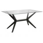 Black Metal Leg 58kgs 750cm Modern Rectangular Dining Tables for sale