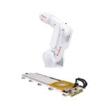 KR 4 R600 Kuka Robot Arm Compact 6 Axes Robot Arm  With GBS Robot Rail Electronics for sale