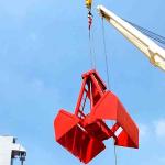 3CBM Remote Control Q235 Electro Hydraulic Grab Double Petals for sale