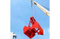 China 3CBM Remote Control Q235 Electro Hydraulic Grab Double Petals supplier