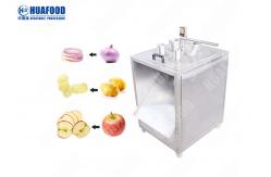 China Automatic Fruit And Vegetable Processing Line 1.5KW Potato Chips Slicing Machine supplier