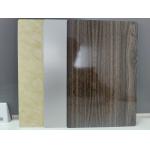 Custom Size PVDF ACP Sheets 2.0mm Thickness Brushed Finish 0.3mm Aluminum Layer for Exhibition Booths for sale