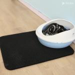 Foldable 60cm Waterproof Pet Mat PU Double Layer Cat Litter Mat