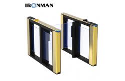 China 1200mm Channel Width Automatic Speed Gate Turnstile Of ID Card Recognition supplier