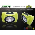 All In One Rechargeable LED Headlamp , Hard Hat Led Light Rechargeable 6800Ah