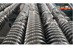 China Conical Twin Screw Barrel Bimetallic Alloy For Pipe Extrusion supplier