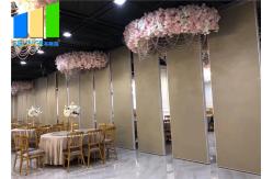 China Laminate Soundproof Flexible Conference Room Sliding Folding Partition Walls supplier