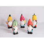 Gnome Pottery Garden Ornaments Multiple Ceramic Garden Statues Lifelike for sale