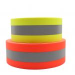 Clothes Vests Dyed Bright Reflective Fabric Suppliers Grey Green Reflective Fabric Tape