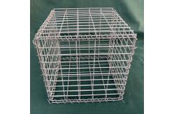 China 5mm Custom 10x10cm Welded Mesh Gabion Cage Hot Dip Galvanized supplier