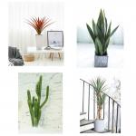 100cm Artificial Potted Floor Plants , Faux Agave Plant anti UV for sale
