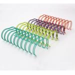 Electroplated Wire Spiral Binding Coil , 5/16'' Metal Coil Binding for sale