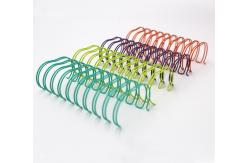 China Electroplated Wire Spiral Binding Coil , 5/16'' Metal Coil Binding supplier