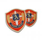 Epaulettes Logo Clothing Tags Labels , Custom 3D TPU Patch For Clothing for sale