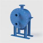 Quality Industrial Cooler Radiator Chiller Evaporator Plate and Shell Heat Exchanger for sale