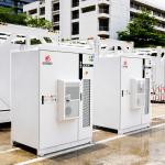 197kwh 107KWh 215KWh Commercial Energy Storage Battery Container Solar System Cooling Grid Lithium Ion Battery for sale