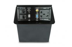 China Light Weight Pop Up Desk Outlet Anvanced Intergrated Durable Design supplier