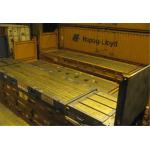 20GP Steel Dry Used Flat Rack Containers Various Colors For Shipping for sale
