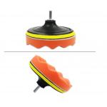 7pcs 150mm Drill Buffing Polishing Pads Set Wheel Foam Microfiber
