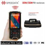 Quad-Core 1.3GHz Android Handheld Barcode Scannner with NFC RFID Reader for sale