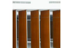 China Modern Collapsing Operable Partition Walls On Wheel Max 4000mm Height supplier
