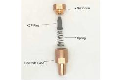 China M8 KCF Guide Pins And Sleeves With Nut And Bolt Electrodes supplier
