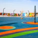 Playgrounds Colorful EPDM Rubber Granules Surfaces 13 Years Experience for sale