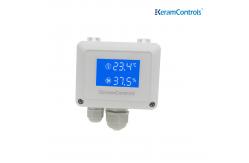 China Air Duct Mounted Sensor Transmitters Temp Humidity RS485 IP65 supplier