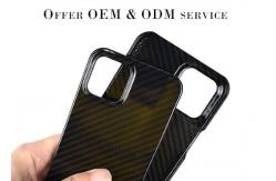 China Half Cover Design iPhone 12 Pro Military Grade Aramid Fiber Kevlar Phone Case supplier