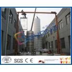 5T - 30T Miller Type Milk Storage Stainless Steel Storage Tanks With SUS304 SUS316L for sale