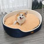 Dog Kennel All Year Round Thick Cushion Golden Hair Large Dog Sofa Winter Supplies Double Decker Dog Bed Pet Bed for sale