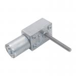 Faradyi Long Shaft 370 Motor with 4632 Worm Gearbox High Torque Electric Motor Drive bldc Worm Gear Dc Motor for sale
