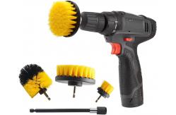 China Drill Brush Attachment 4pcs Scrubber Brush Kit with Extend Attachment supplier