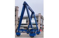 China Triangular 10 Ton Mobile Gantry Crane Huge Width High Stability supplier