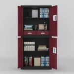 Electronic Security Storage File Cabinet Metal Smart Locker With Digital Lock